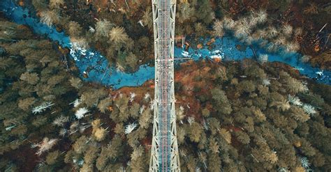 Aerial View of a Bridge · Free Stock Photo