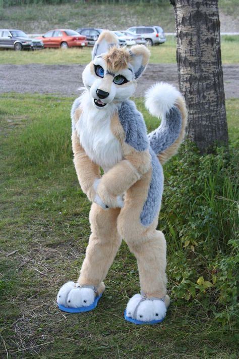 wolf fursuits | Silver Huskywolf Furry Suit, Animal Costumes, Furry ...