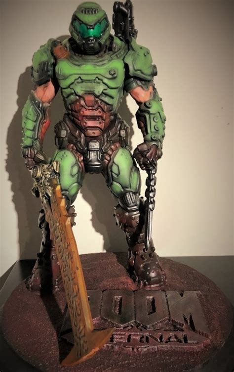 Doom Slayer-doom STL File-design-3d Print-devil Hunter-figure - Etsy Canada