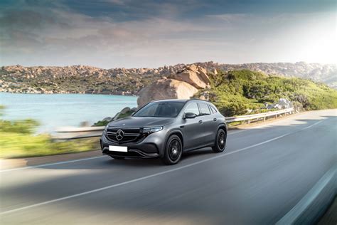 Mercedes-Benz EQA Electric SUV Puts On A Friendly Face, Already Looks ...