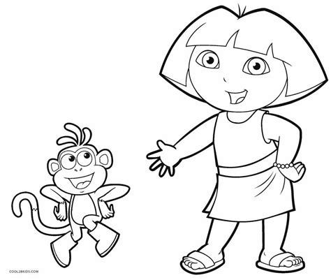 Free Printable Dora Coloring Pages For Kids