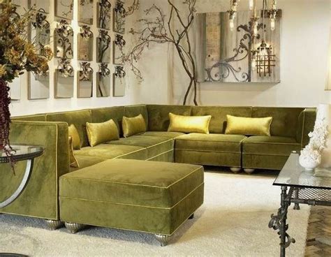 10 Best Ideas Green Sectional Sofas