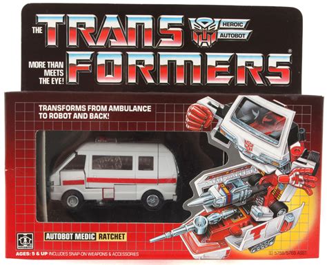 Autobot Cars Ratchet (Transformers, G1, Autobot) | Transformerland.com ...