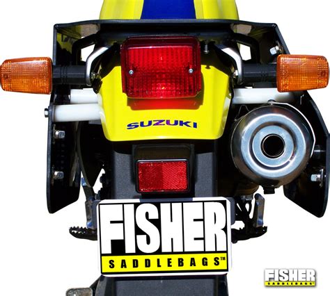 Fisher Saddlebags - Suzuki DR 650 Rack & Luggage