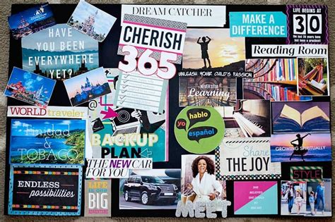 Law Of Attraction Vision Board - With Examples!