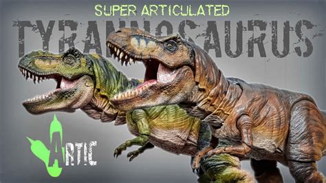 2022 Artic Figures Super Articulated Buck & Doe Tyrannosaurus Rex ...