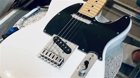 Pickguard replacement on Fender Telecaster - YouTube