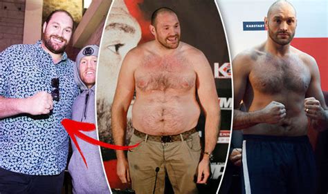 Tyson fury: Heavyweight champion's 18 pound weight loss | Diets | Life ...