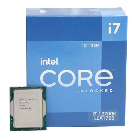 Intel Core i7-12700K Alder Lake 3.6GHz Twelve-Core LGA 1700 Boxed ...