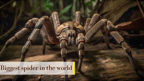 Do you know which is the biggest spider in the world?