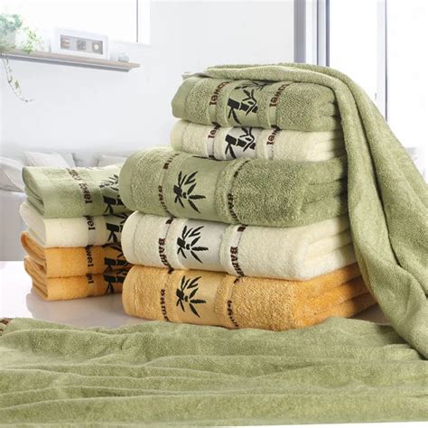 Bamboo Fiber Bathroom Towel