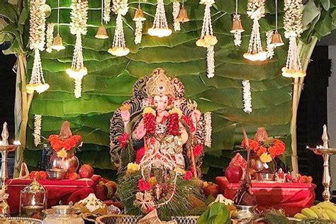 Ganesh Chaturthi Decoration Ideas At Home