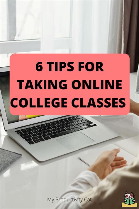 6 Tips For Taking Online College Classes | Online college classes ...