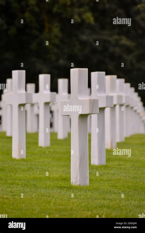 American Cemetery in Normandy Stock Photo - Alamy