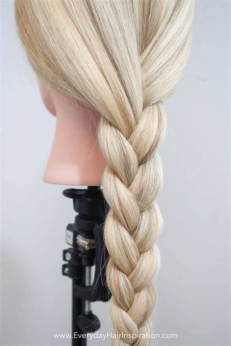 Basic 3 Strand Braid - Everyday Hair inspiration - BRAIDS in 2021 ...