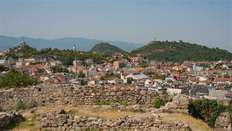 Plovdiv, Bulgaria - a City on Three Hills Stock Photo - Image of ...