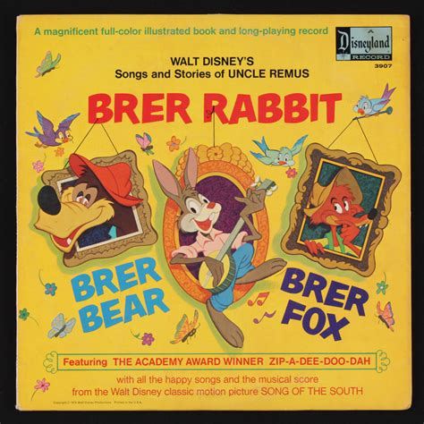 Walt Disney's "Brer Rabbit" Vinyl Record Album | Pristine Auction