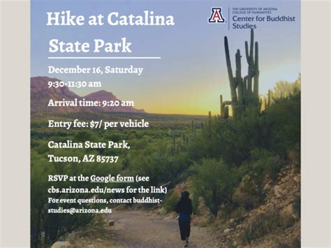 Community Hike at Catalina State Park | Center for Buddhist Studies ...