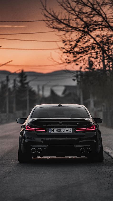 BMW M5, f90, rear, tuning, luxury, black, car, vehicle, z performance ...