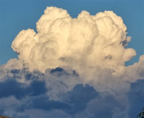 Diagram Fully Developed Cumulonimbus Cloud Showing