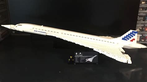 LEGO Concorde Concept - The Awesomer