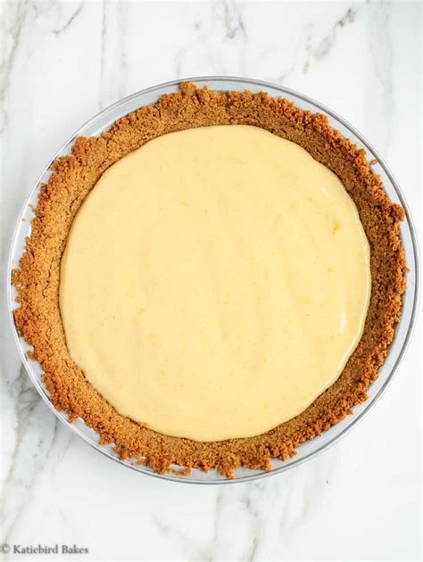 Lemon Meringue Pie with Graham Cracker Crust - Katiebird Bakes