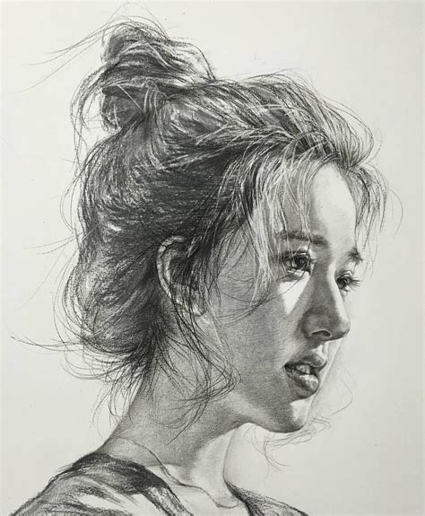 Academic Art | Portrait sketches, Pencil portrait drawing, Portrait