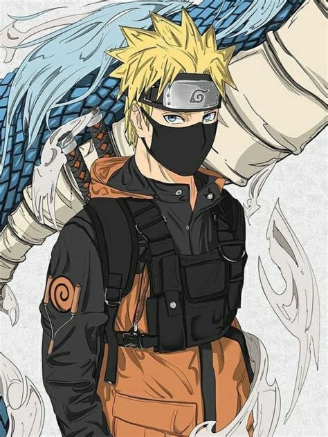 Naruto Uzumaki Modern Urban Streetwear | Dessin adorable, Personnages ...