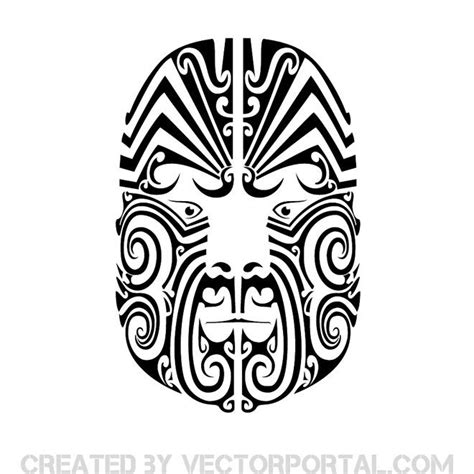 Maori Face Image Free Vector | Maori tattoo, Maori tattoo meanings ...