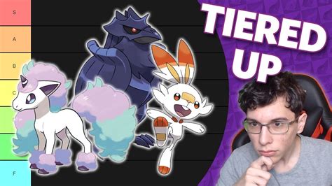 RANKING ALL OF THE GEN 8 POKEMON AND GALARIAN FORMS! - Tiered Up Ep 8 ...