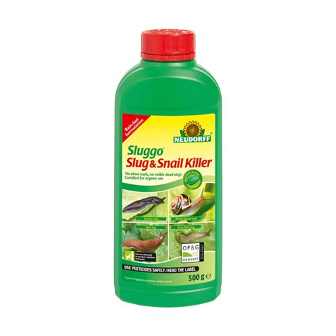 Sluggo Slug & Snail Killer 500g Bottle - Interior Finish