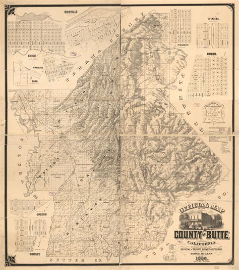 California Township And Range Map