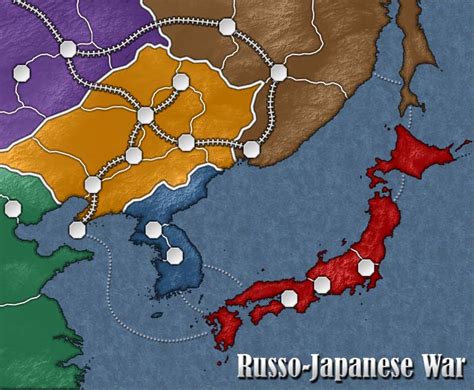 Russo-Japanese War Map