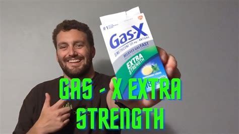 Review: Gas X Extra Strength Chewable Gas Relief Tablets - YouTube