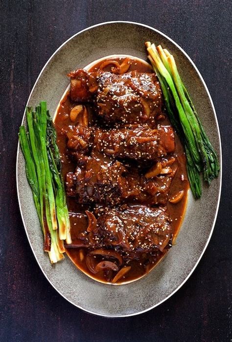 Korean Braised Beef Short Ribs From A Chefs Kitchen - Ultimate Food