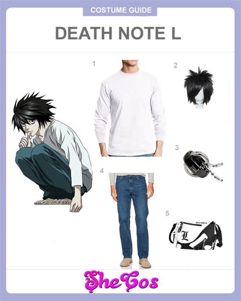 The Easiest Way to Cosplay Death Note Characters | SheCos Blog