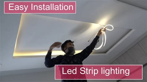 How To Install Ceiling Led Strip Lights | Homeminimalisite.com