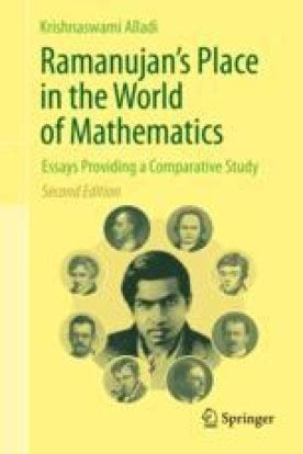 G.H. Hardy: Ramanujan’s Mentor | SpringerLink