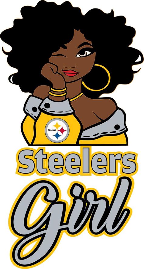 Pittsburgh Steelers Girl File-SVG | Etsy | Steelers girl, Pittsburgh ...