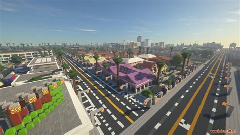 Minecraft city world maps 1.12.2 - mazvintage