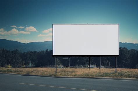 Premium Photo | Blank billboard mockup concept city copy space announce ...