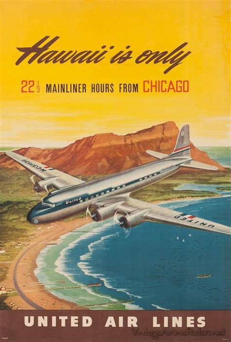 10+ Awesome Vintage and Classic Airline Travel Posters in 2022 ...