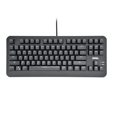 onn. RGB Mechanical Gaming Keyboard with Compact Tenkeyless Design ...