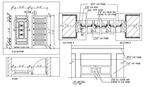 Bar counter furniture layout plan cad drawing details dwg file - Cadbull