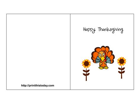 Free Printable Thanksgiving Cards