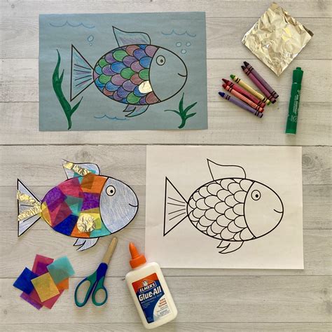 Rainbow Fish Worksheets