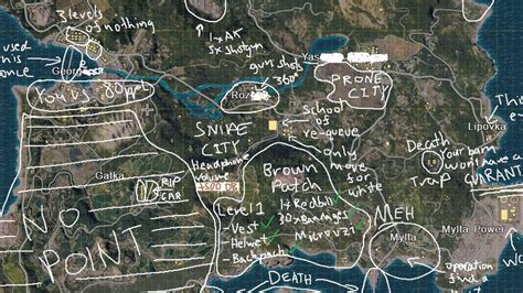 Playerunknown's Battlegrounds, Explained In One Map - F3News