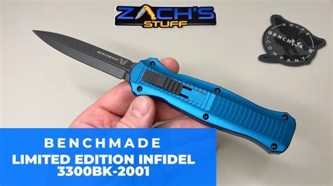 Benchmade Infidel ~ Limited Edition - 3300BK-2001 - YouTube