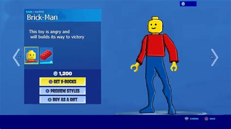 Lego x Fortnite Skin concept : FortniteConcept