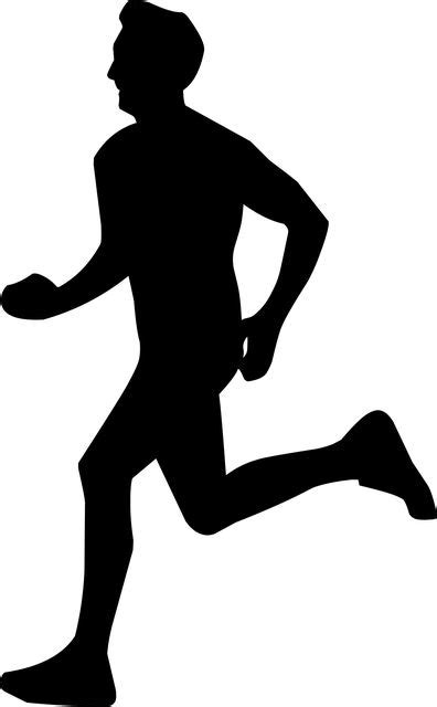 Free Image on Pixabay - Running, Man, Silhouette, Runner 👉 If you find ...